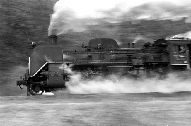Slnet時の旅人 蒸気機関車写真集 横すがた